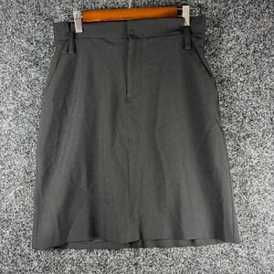 Banana Republic Black Pencil Skirt Petite 4 Professional Office Wear Tailored
